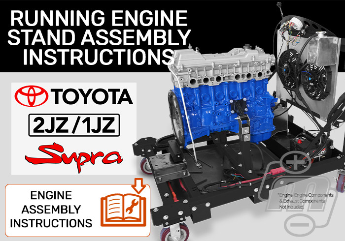 Toyota 2JZ/1JZ RES Engine Assembly Instruction Manual - Mechman