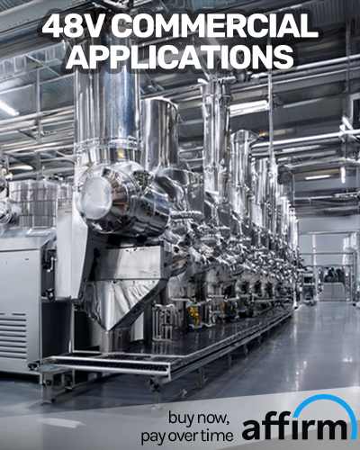 48 Volt Commercial Applications