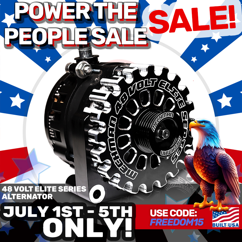 48 Volt Alternators