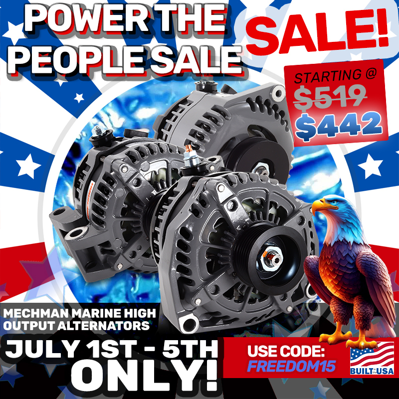 Marine High Output Alternators