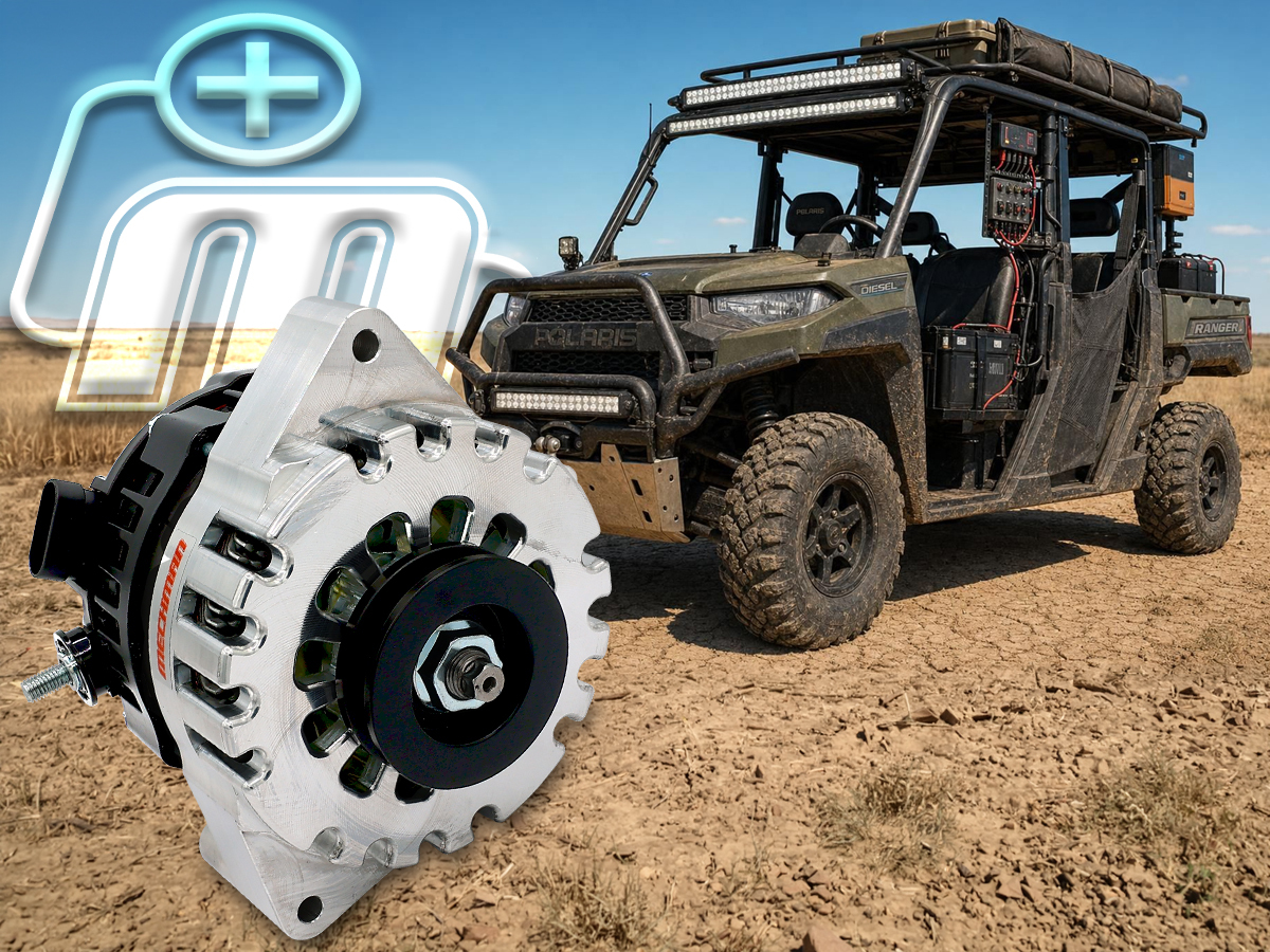 Polaris Ranger Diesel set up for hard field use with high electrical load