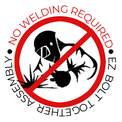 No Welding Required