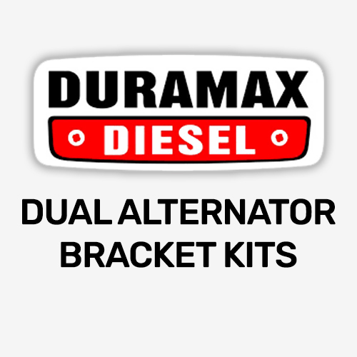 Duramax dual alternator bracket kits