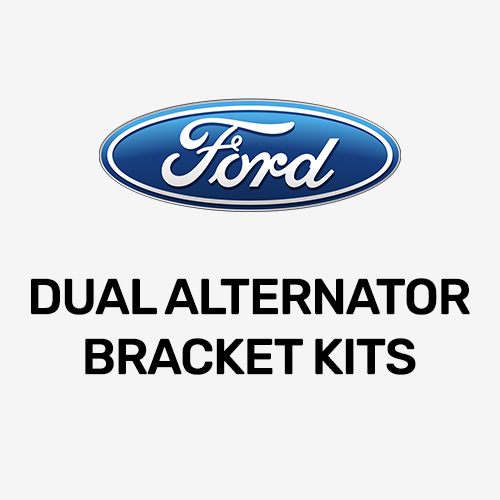 Ford Dual Alternator Bracket Kits