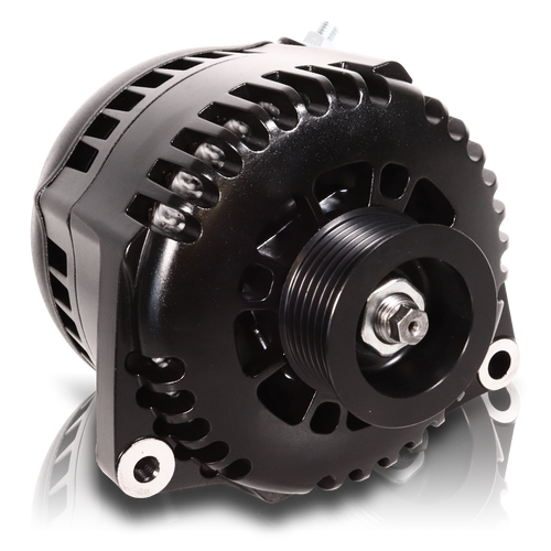 240 Amp 6 Phase 88-95 GM Truck High Output Alternator Black Finish