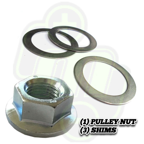フィッシャーマン　PULSE#1s Pulley / Rotor nut and shim package - Mechman Alternators