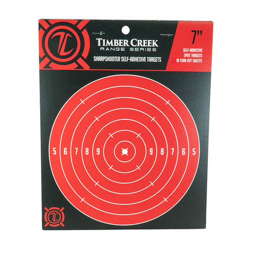 Sharp Shooter Self-Adhesive Targets - 7" Target BOOKLET