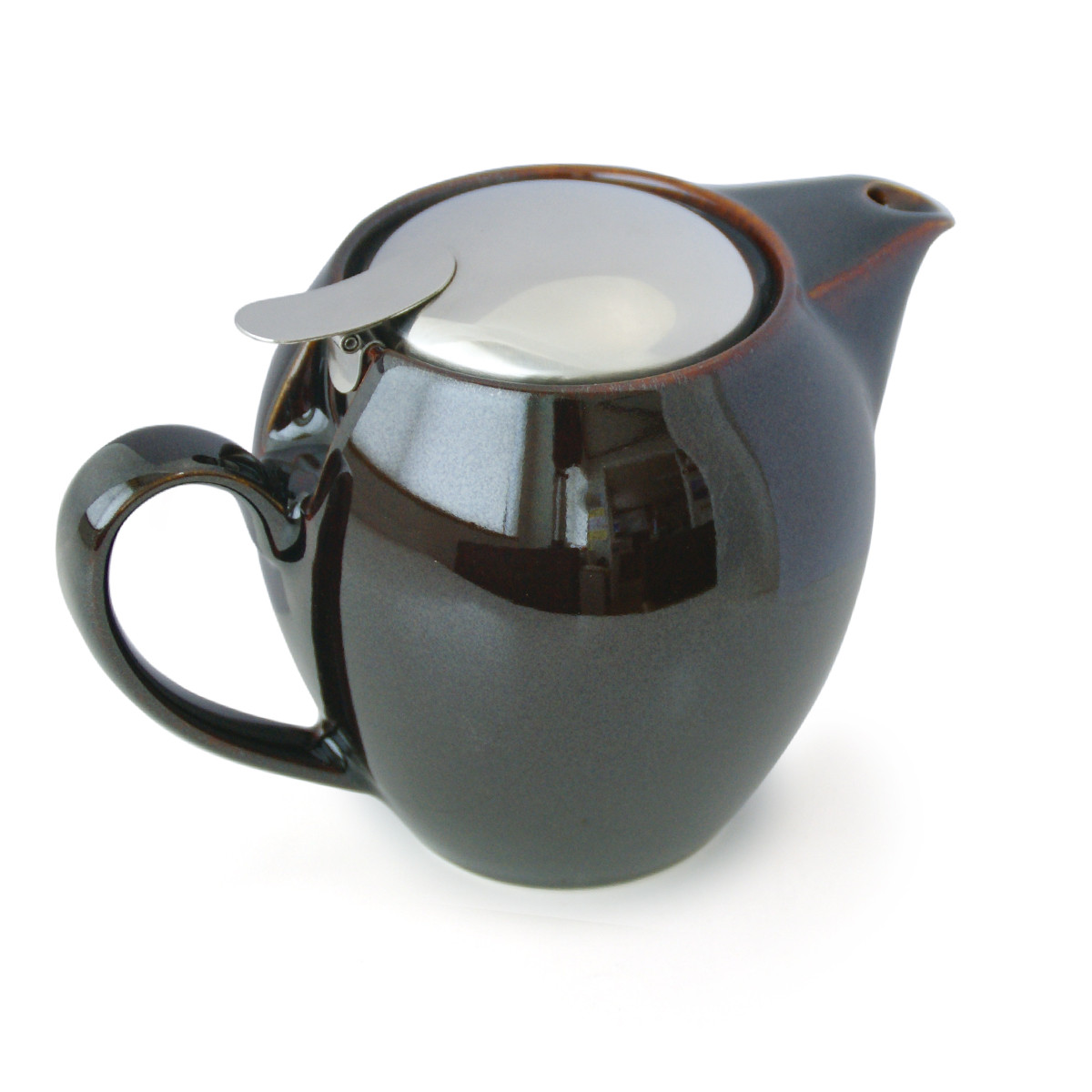 Zero Teapot BBN03 Antique Brown Japanese For Sale