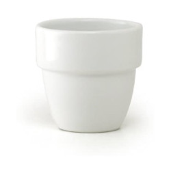 Stackable Teacup White TC-08-WH