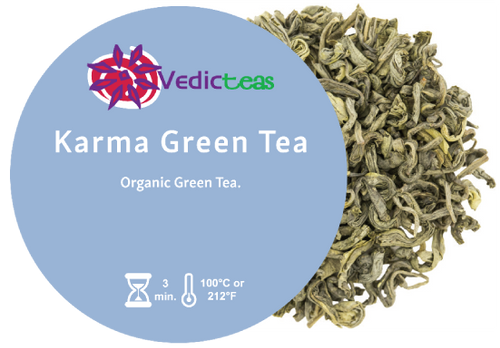 Karma Green Tea, Pyramid Tea Bag