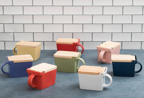 Zero Japan Salt Box with wooden lid | Vedic Teas