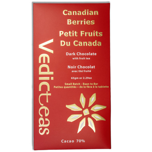 Canadian Berries 70% Dark Chocolate