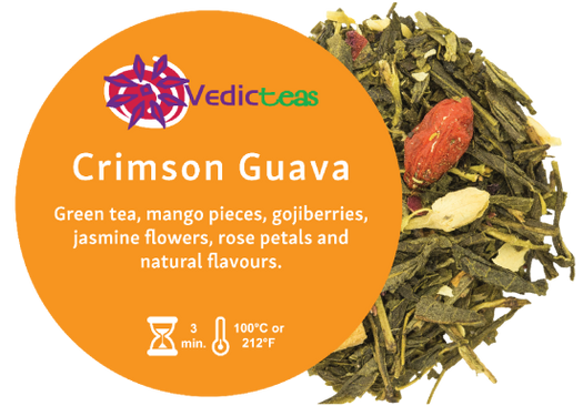 Crimson Guava, Pyramid Tea Bag