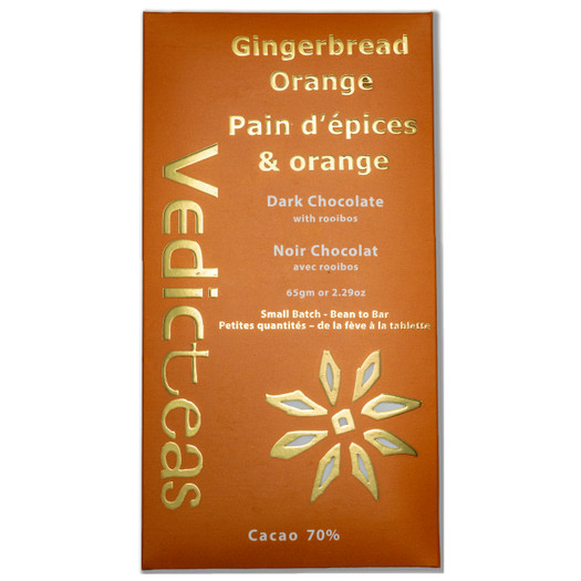 Gingerbread Orange 70% Dark Chocolate
