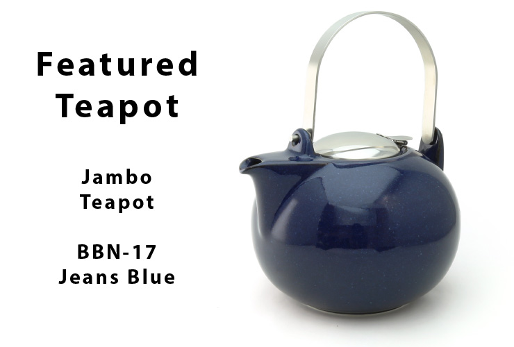 Zero Japan Jambo Teapot Crystal Silver