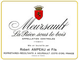 Wine Label for Meursault Premier Cru La Piéce Sous le Bois Domaine Ampeau 2002 DE