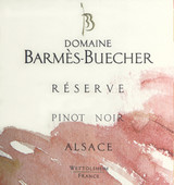 Wine Label for Alsace Pinot Noir Reserve Domaine Barmès-Buecher 2020