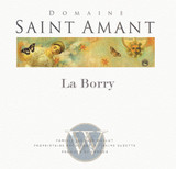 Wine Label for Côtes du Rhône La Borry Domaine Saint Amant 2020