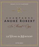 Wine Label for Champagne Les Vignes de Montigny André Robert 