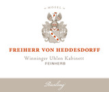Wine Label for Winninger Uhlen Kabinett Feinherb Weingut Freiherr Von Heddesdorff 2020