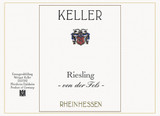 Wine Label for Rheinhessen Riesling Von der Fels Weingut Keller 2021
