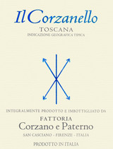 Wine Label for Indicazione Geografica Tipica Toscana Il Corzanello Bianco Corzano e Paterno 2021