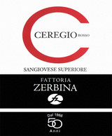 Wine Label for Romagna Ceregio Fattoria Zerbina 2020