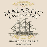 Wine Label for Graves  Château Malartic Lagravier 2014