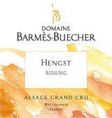 Wine Label for Alsace Grand Cru Riesling Hengst Domaine Barmès-Buecher 2023