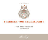 Wine Label for Mosel Riesling Feinherb Weingut Freiherr Von Heddesdorff 2022