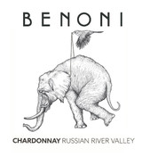 Wine Label for Russian River Valley Chardonnay Benoni 2024