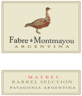 Wine Label for Alto Valle de Rio Negro Malbec Barrel Selection Fabre Montmayou 2024