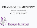 Wine Label for Chambolle-Musigny Clos de L’Orme Domaine du Couvent 2017