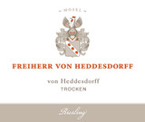 Wine Label for Mosel Riesling Trocken Weingut Freiherr Von Heddesdorff 2023