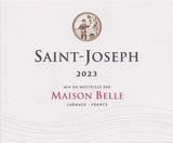 Wine Label for Saint-Joseph Maison Belle Domaine Belle 2023