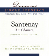 Wine Label for Santenay Les Charmes Domaine Jérôme Fornerot 2023