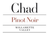 Wine Label for Willamette Valley Pinot Noir Chad Wine Company 2024
