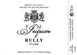 Wine Label for Rully Blanc 1er Cru Domaine P. et M. Jacqueson 2023
