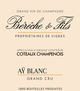 Wine Label for Coteaux Champenois Blanc Bérêche et Fils 2023