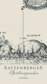 Wine Label for Bacharacher Spätburgunder Trocken Weingut Ratzenberger 2020