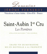 Wine Label for Saint-Aubin Premier Cru Les Perrières Domaine Jérôme Fornerot 2023