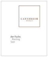 Wine Label for Saarburger Fuchs Riesling Große Lage Weingut Cantzheim 2024