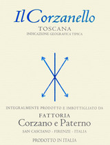 Wine Label for IGT Toscana Il Corzanello Bianco Corzano e Paterno 2025