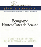 Wine Label for Bourgogne Hautes Côtes de Beaune Blanc Domaine Jérôme Fornerot 2024