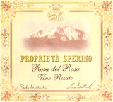 Wine Label for Piemonte Rosato Rosa del Rosa Proprietà Sperino 2025