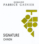 Wine Label for Chinon Signature Domaine Fabrice Gasnier 2022