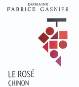 Wine Label for Chinon Le Rosé Domaine Fabrice Gasnier 2025