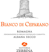 Wine Label for Romagna Albana DOCG Bianco di Ceparano Fattoria Zerbina 2025