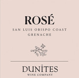 Wine Label for San Luis Obispo Rose Dunites Wine Company 2025
