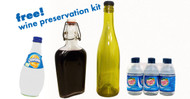 Free Wine Preservation Kit!